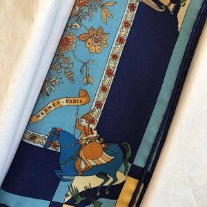 Authentic Hermès gavroche Fantaisies Indiennes